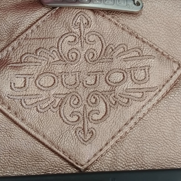 Jou Jou Rose Gold Zip Up Jacket - Picture 6 of 10